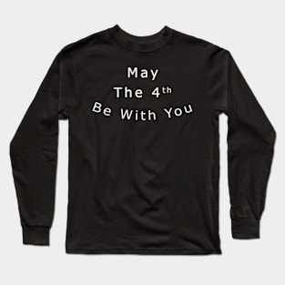 May The 4th Be With You Simple Long Sleeve T-Shirt